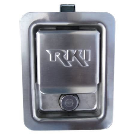 Rki EMBOSSED LATCH 1PT SLAM FOR H, V, US, AND UST SERIES BOXES AND FLO PADLATRKIBX